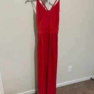 HALARA Red Jumpsuit